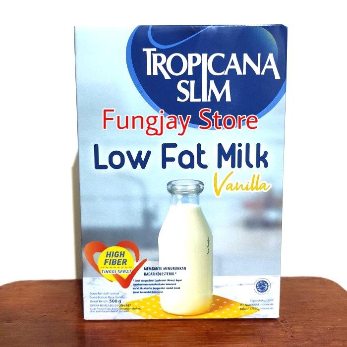 

Susu Bubuk Tropicana Slim Low Fat Milk Vanilla 500 gr