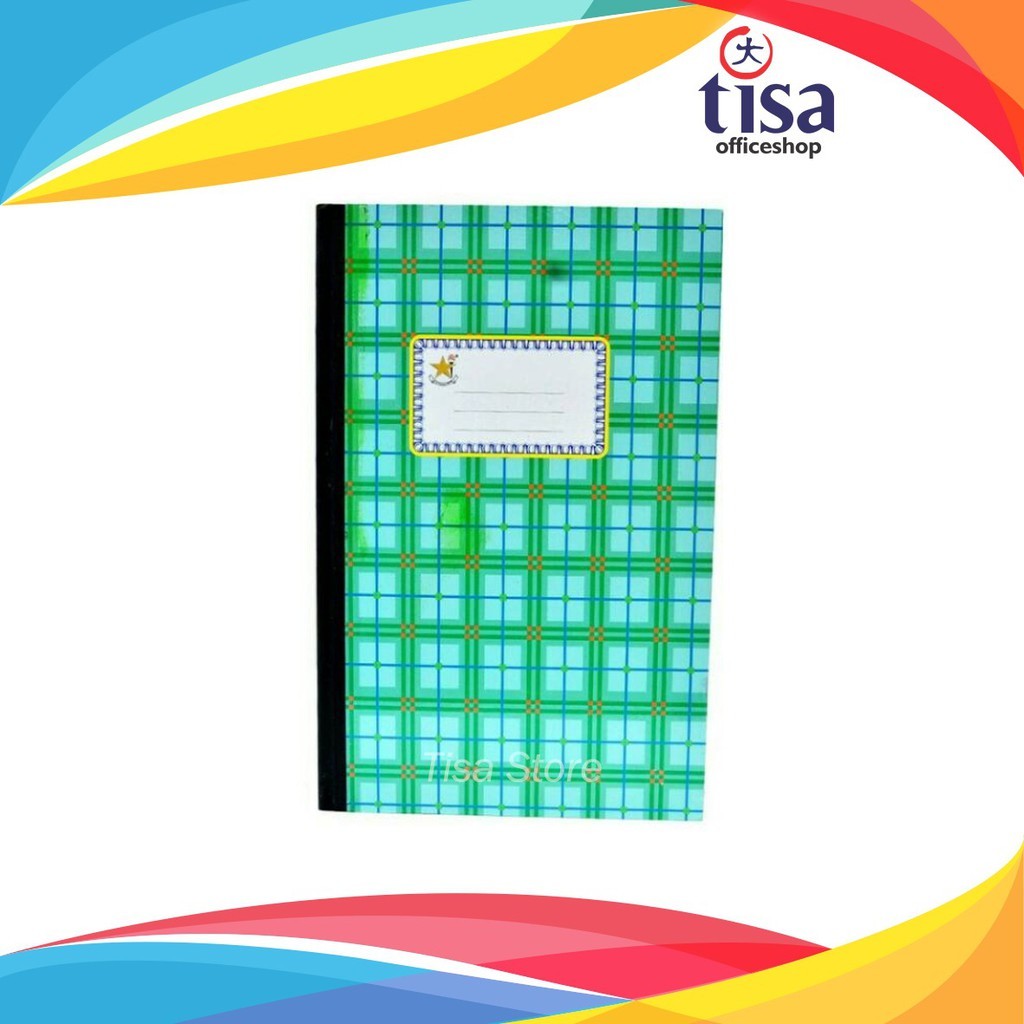 

Buku Tulis Bintang Obor Folio 200 Lbr Hard Cover