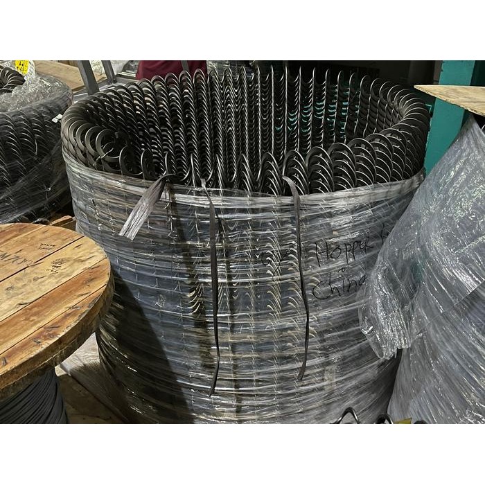 HOT SALE Auger Spiral 3.5" Tempat Makan Otomatis Tarik Pakan Hopper Luar / ft