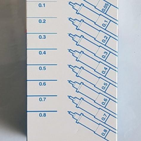 

Drawing Pen Snowman Set Isi (8 Pcs) Hitam 0,1 Sampai 0,8 #Gratisongkir