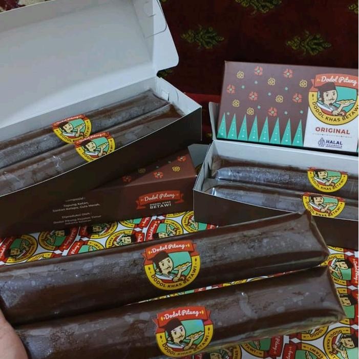

Dodol betawi 1dus isi 2 lonjor