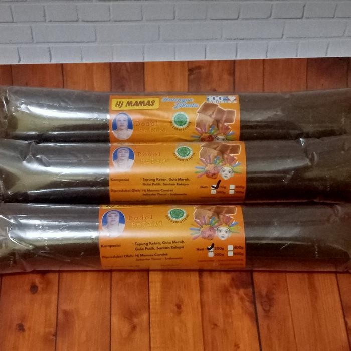 

paket dodol Hj mamas lonjor isi 3 original