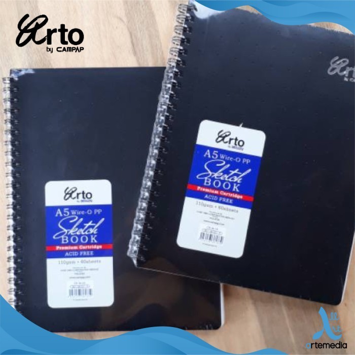 

Buku Sketsa Arto A4 Wire Bound Hard Back Sketchbook #Gratisongkir