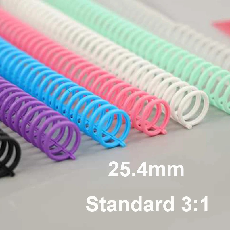 

A4 34-Hole Loose-Leaf Notebook Binding Rings Coil Ring Large Capacity Buckle Ring Plastic Binder