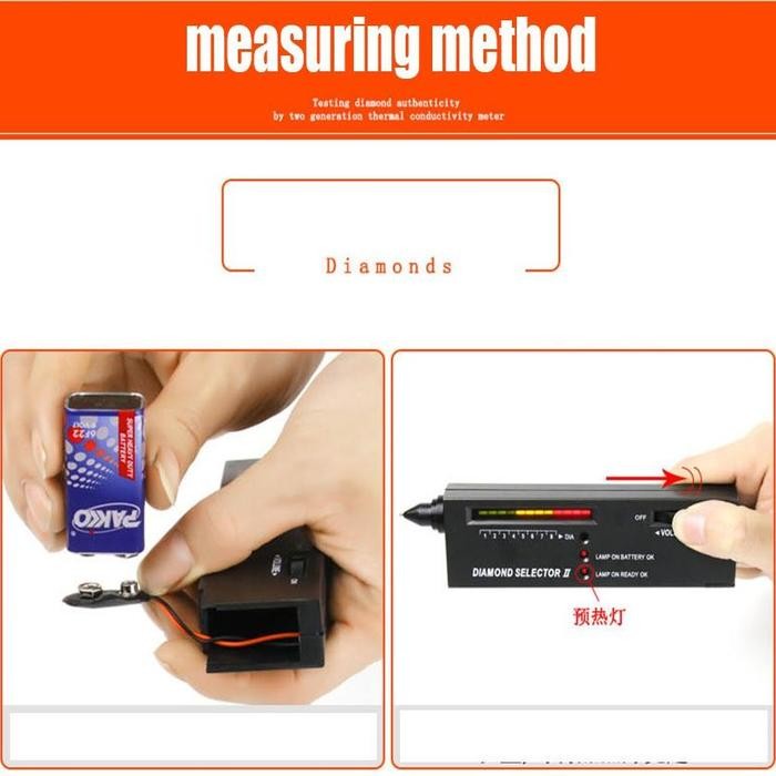 Ready!! Diamond Selector ii/II - Alat Ukur Kekerasan Batu Berlian Permata Akik