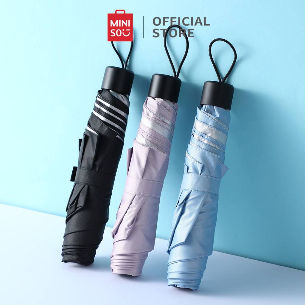 MINISO Payung Lipat Jumbo Outdoor Anti Sinar UV Anak Perempuan Payung Lipet