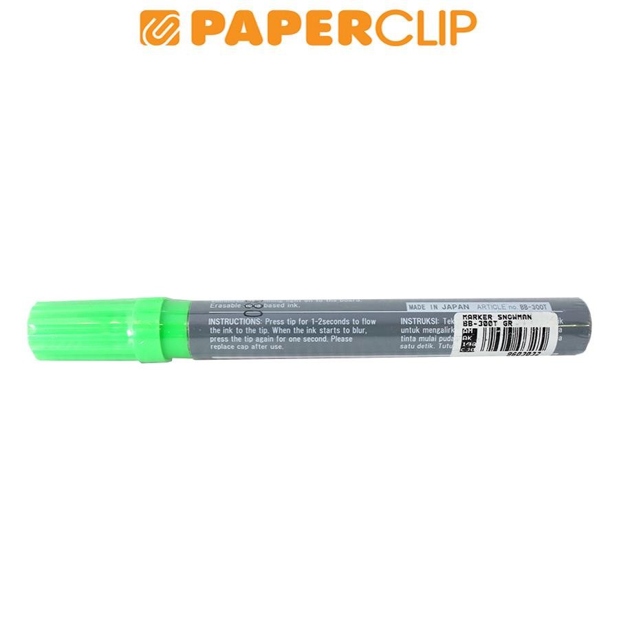 

MARKER SNOWMAN BLACK BOARD 300T GREEN