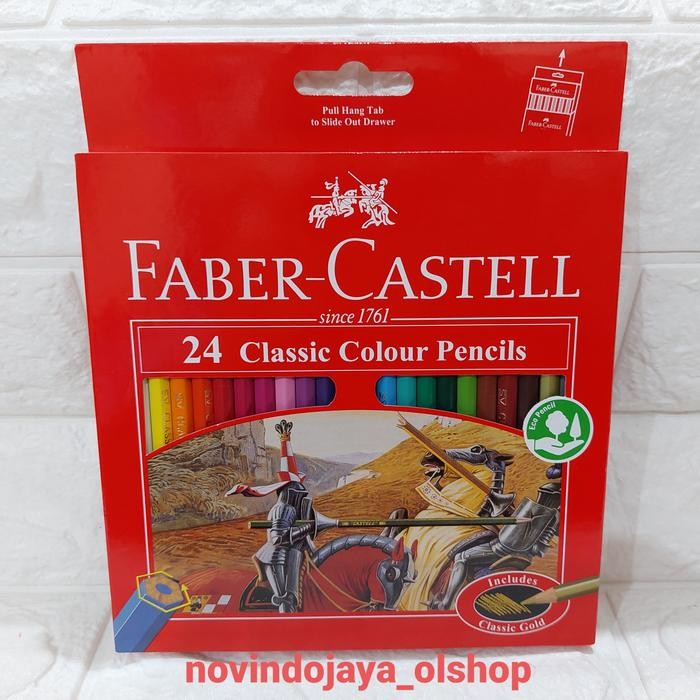 

Pensil Warna Faber Castell Isi 24 Warna #Gratisongkir