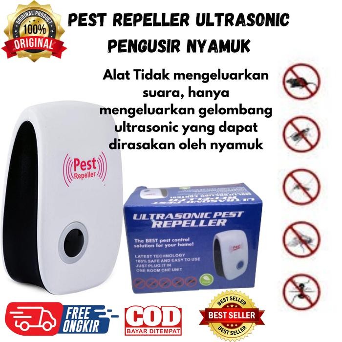 Alat Pengusir Kecoa Tikus Dan Cicak Sangat Ampuh Mode UltraSonik Asli