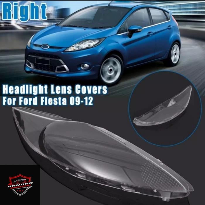 Kaca Mika Lampu Depan Headlamp Ford Fiesta 2009 - 2012