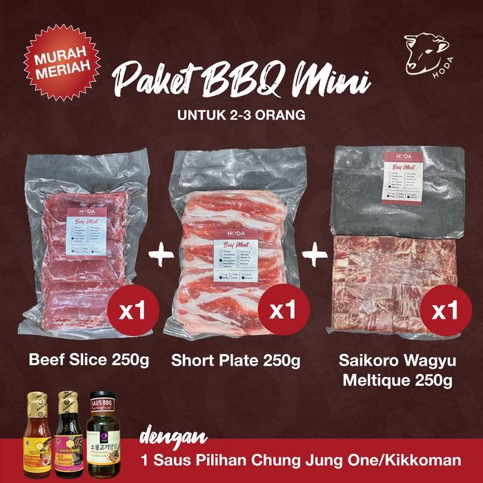 

Diskon Paket Lengkap Mix Daging Korean Bbq Set + Saos Bbq Chung Jung One