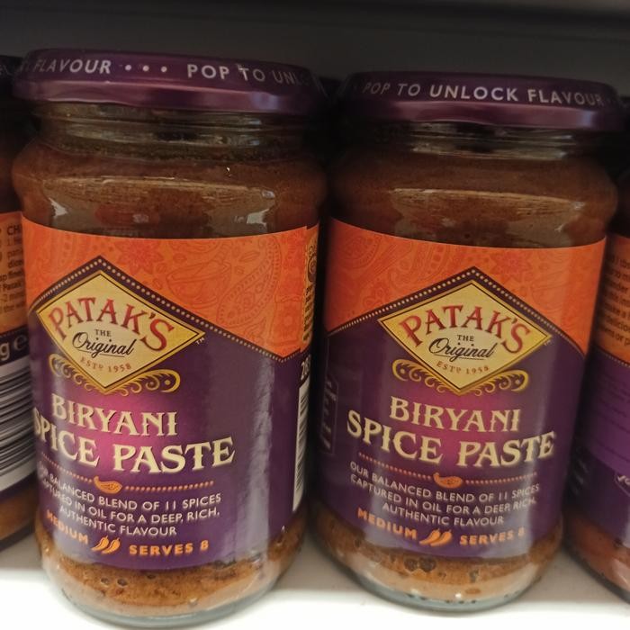 

Sale Terbatas Pataks Biryani Spice Paste 283Gr