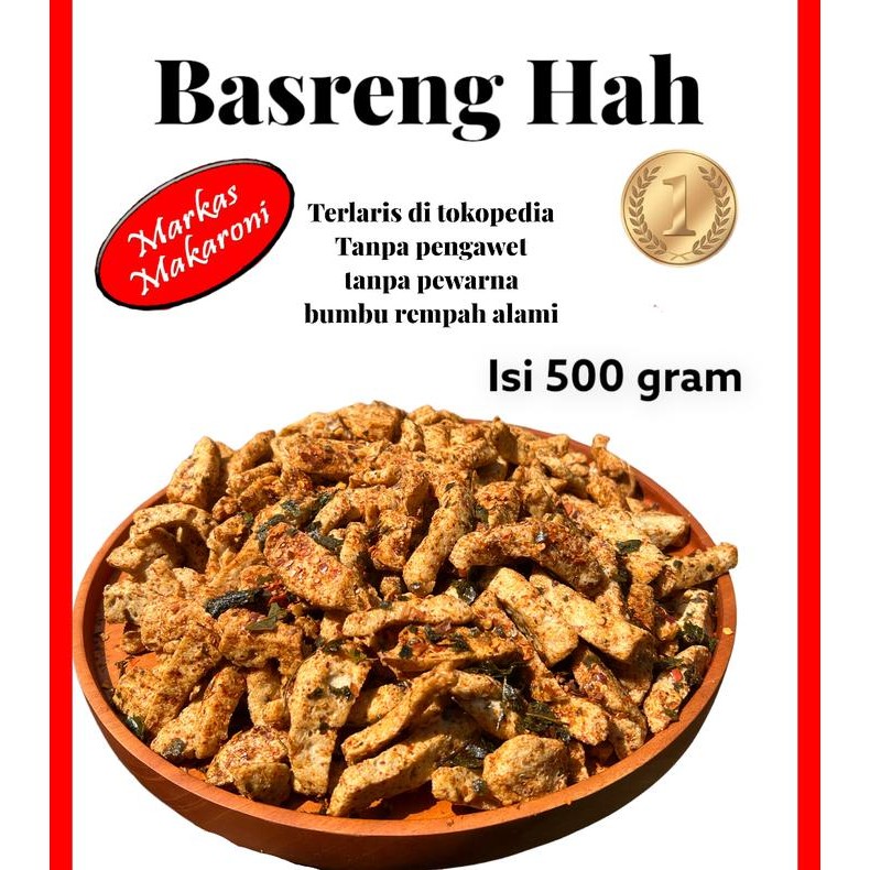 

PastikanTerjaminMutunya- Basreng Hah pedas daun jeruk kiloan 500gr