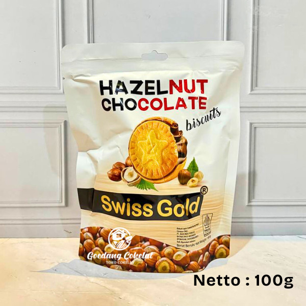 

PastikanTerjaminMutunya- Swiss Gold Hazelnut Biscuit Biskuit Hazelnut Milk White Chocolate 100g