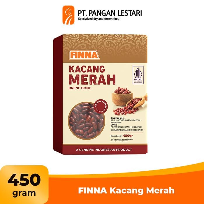 

PastikanTerjaminMutunya- FINNA Agri Kacang Merah Brene Bone
