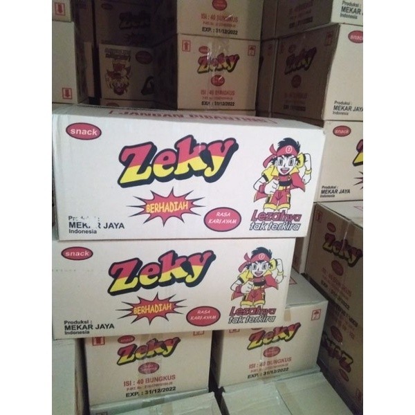 

PastikanTerjaminMutunya- Ciki Zeky 1 Dus /karton isi 40 pcs