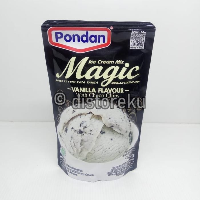 

PastikanTerjaminMutunya- bubuk es krim instan vanila pondan ice cream magic vanilla160gr