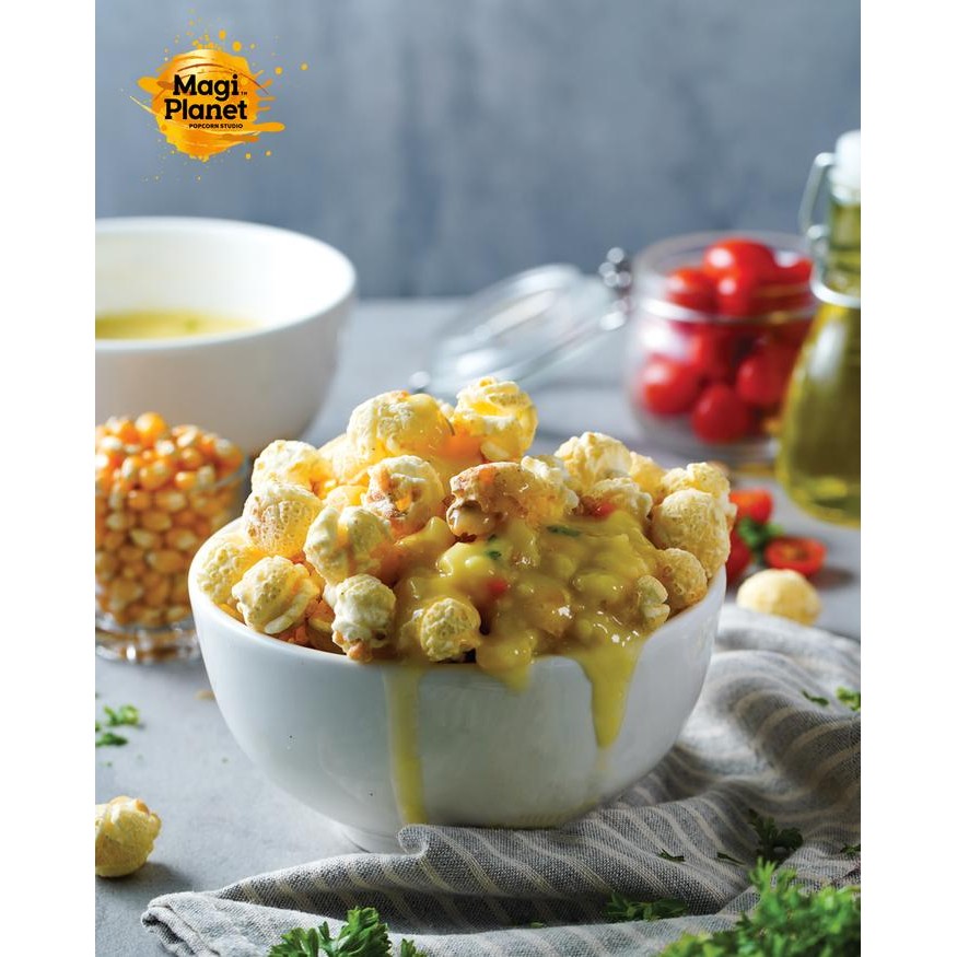 

PastikanTerjaminMutunya- Signature CornSoup Popcorn - Magi Planet (Classic Range)