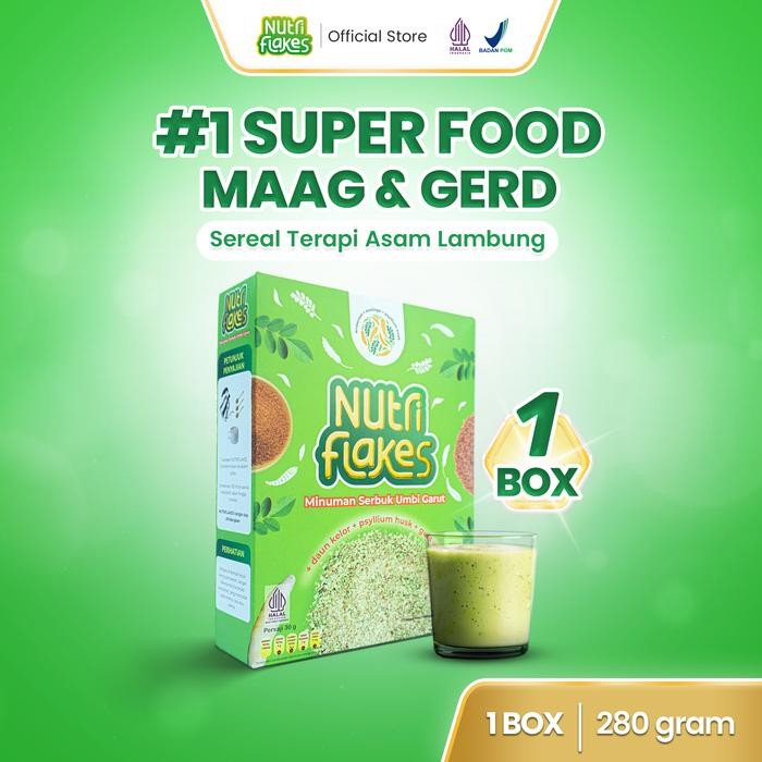 

PastikanTerjaminMutunya- Nutriflakes Sarapan Sehat untuk Maag Asam Lambungnya Gerd Nutriflakes