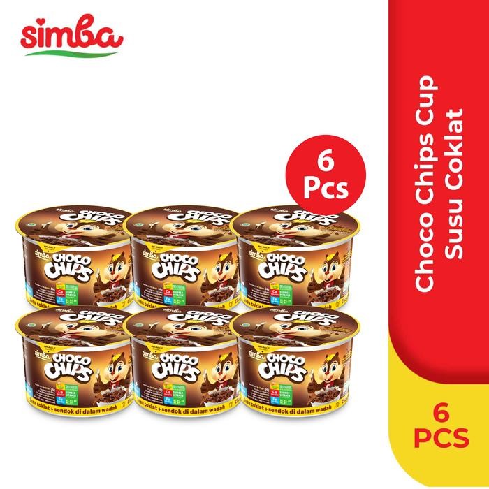 

PastikanTerjaminMutunya- Choco Chip Cereal SIMBA - 6 Cup Susu Cokelat 37gr Super Hemat