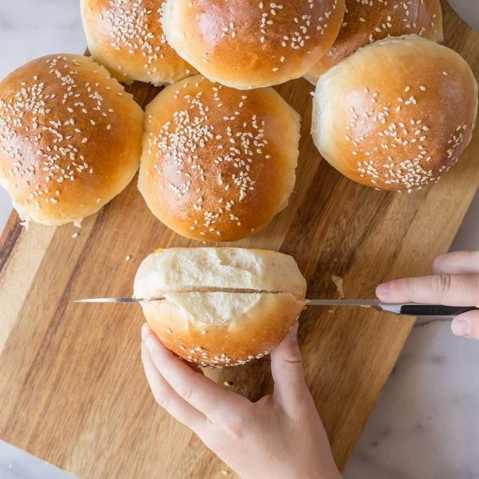 

PastikanTerjaminMutunya- VEGAN BURGER BUN PREMIUM 6PCS