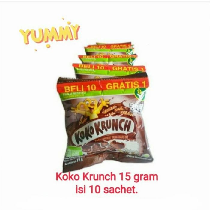 

PastikanTerjaminMutunya- koko krunch sachet