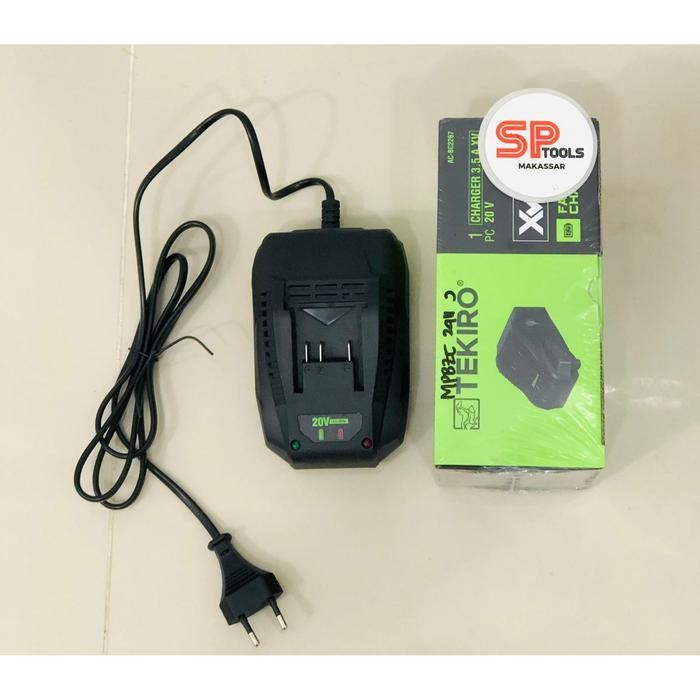 CORDLESS CHARGER / ALAT CAS CHAS CHARGE BATERAI BATTERY BOR / IMPACT TEKIRO 3.5A 20V