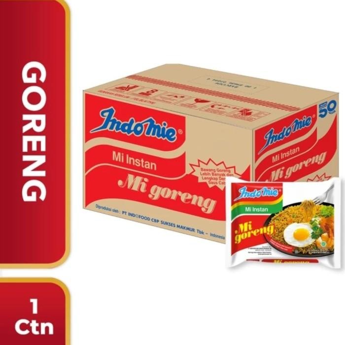 

PastikanTerjaminMutunya- Indomie Goreng 1 Dus isi 40 pcs