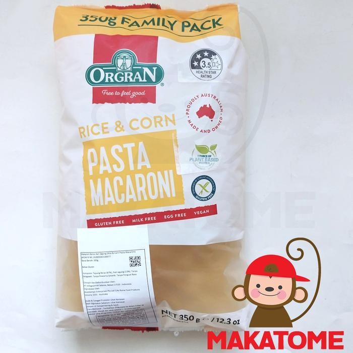 

SemuAReadyYaB0Zq- Orgran Macaroni Rice & corn 250gr 250 gr gluten free Makaroni and