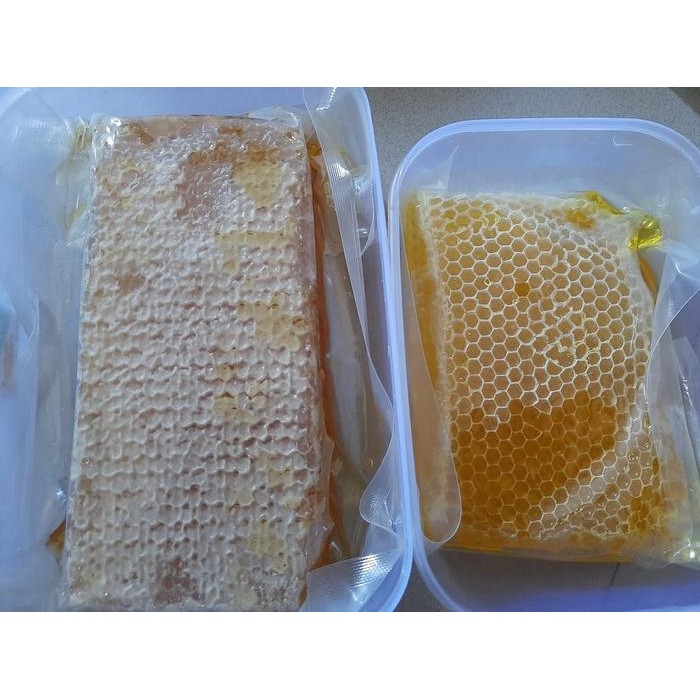 

St0ckMelimpAh- MADU SARANG LEBAH ASLI UKURAN 250G DAN 500GRA