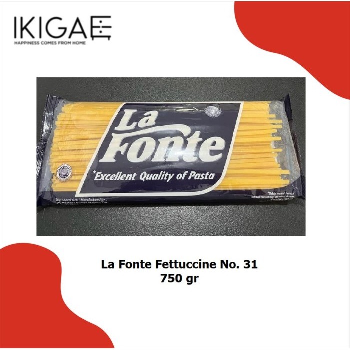 

SemuAReadyYaB0Zq- LA FONTE PASTA FETTUCCINE NO. 31 / FETUCINI 750 GR