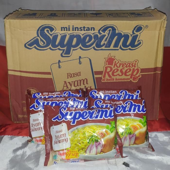 

SemuAReadyYaB0Zq- supermie ayam bawang 1 dus