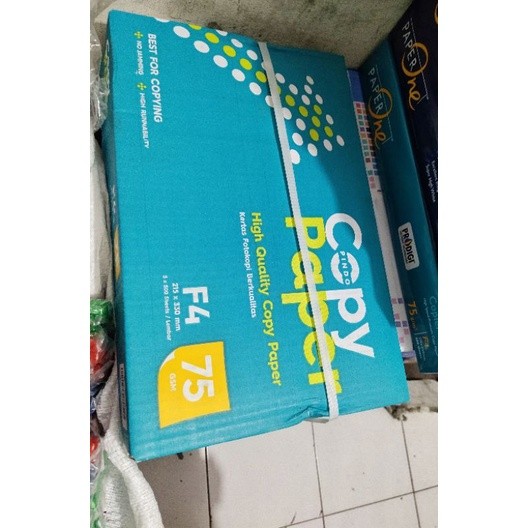 

Kertas Folio / F4 75gr CopyPaper (1 rim) instant/