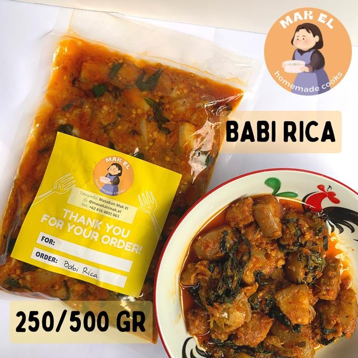 

BnyKBonusBelidiMari- Frozen food - Babi Rica ala Manado Pedas - Masakan Mak El (HOMEMADE)
