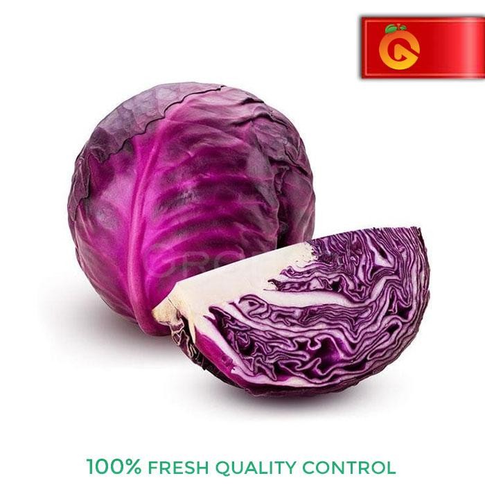 

BnyKBonusBelidiMari- Sayur Kol Merah - Kol Ungu Fresh / Pcs