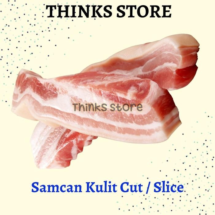 

BnyKBonusBelidiMari- Pork Belly Skin On Slice 1Cm SAMCAN Babi Dengan Kulit Slice Slice 1Cm