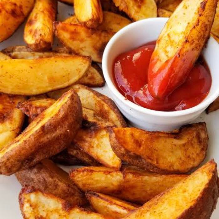 

BnyKBonusBelidiMari- Kentang wedges / Potato wedges seasoned
