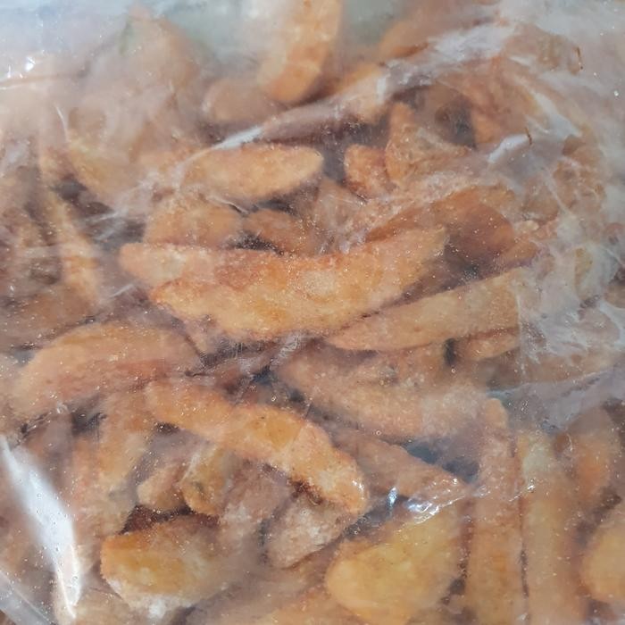 

BnyKBonusBelidiMari- Potato Wedges Original / Spicy 1 Kg Kentang Goreng Wedges Bumbu 1Kg