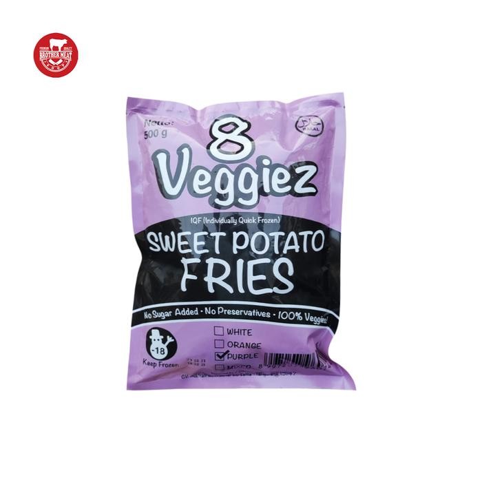 

BnyKBonusBelidiMari- 8 Veggiez Purple Sweet Potato Fries 500gr, Beku