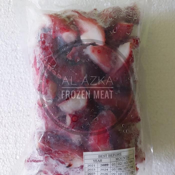

PastiFreShNya- Gurita Potong / Tako Leg Cut / Octopus Boiled Cut / Isi Takoyaki 1 Kg