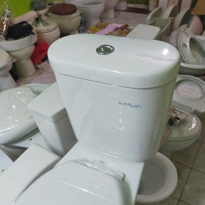 PREMIUM Closet Duduk Toto Cw421 Ecoflush (putih)