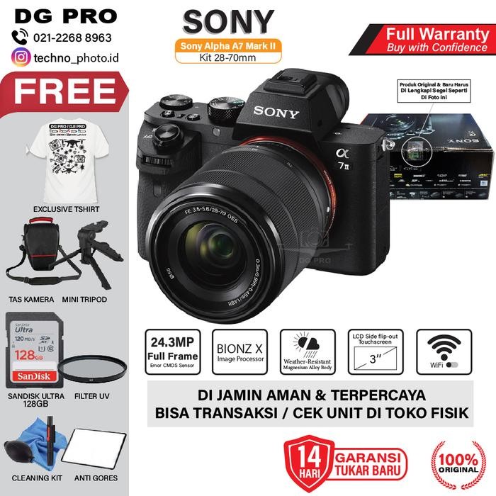 Cam- Sony Alpha A7Ii Kit Fe 28-70Mm - Alpha 7 Mark Ii - A7 Ii - A7 Mark 2