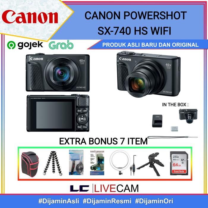 Cam- Canon Powershot Sx-740 Hs / Kamera Canon Powershot Sx740 Hs