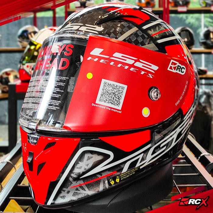 ls2 ff323 arrow evo carbon hector barbera size L