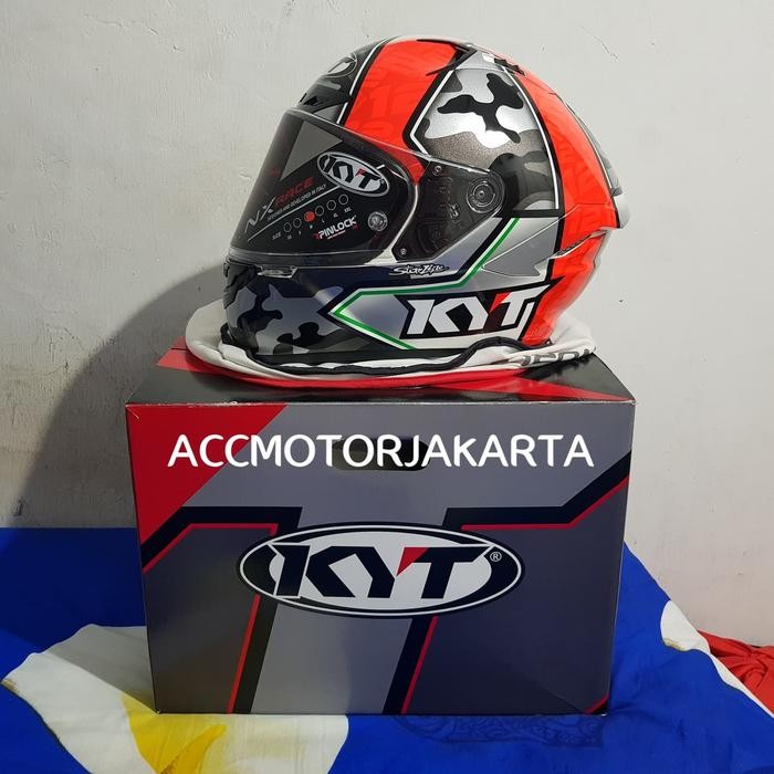 KYT NX Race Xavi Fores Replica Limited Edition SNI