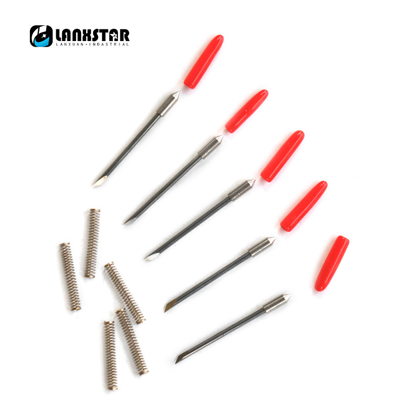 5pcs 45 degree Graphtec CB09 Blades + 1pc Graphtec CB09 Blade Holder For CB09 GRAPHTEC VINYL CUTTER 