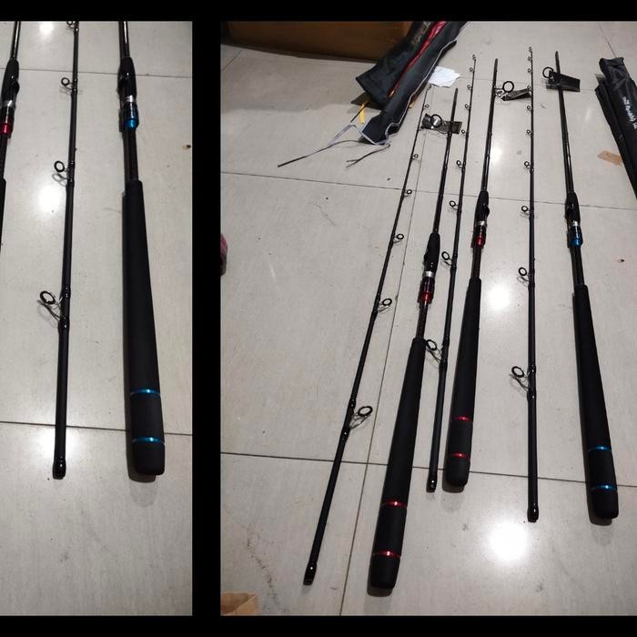 joran captain coral chaser 240 270 300 cm joran carbon laut [kuat dan awet]