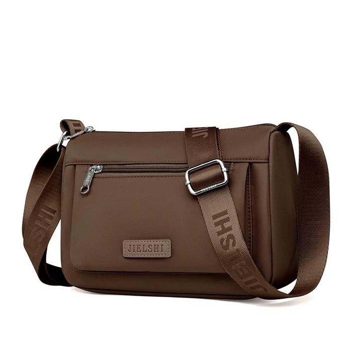 jielshi tas slempang 115-02 bahan parasut permium [mutu terbaik]