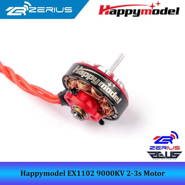 Clixsy- Happymodel Ex1102 9000Kv 2-3S Brushless Motor For Mobula7 Hd