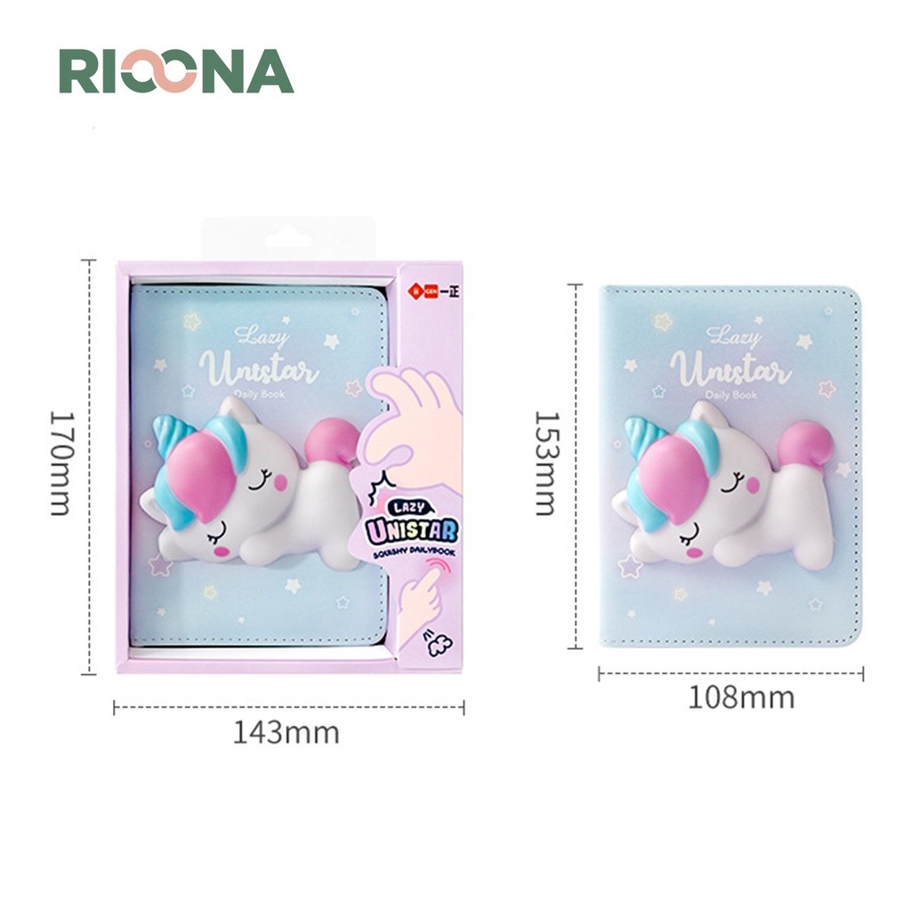 

Buku Squishy Karakter Daily Notebook Agenda Buku Catatan Anak Buku Tulis Diary Squishy